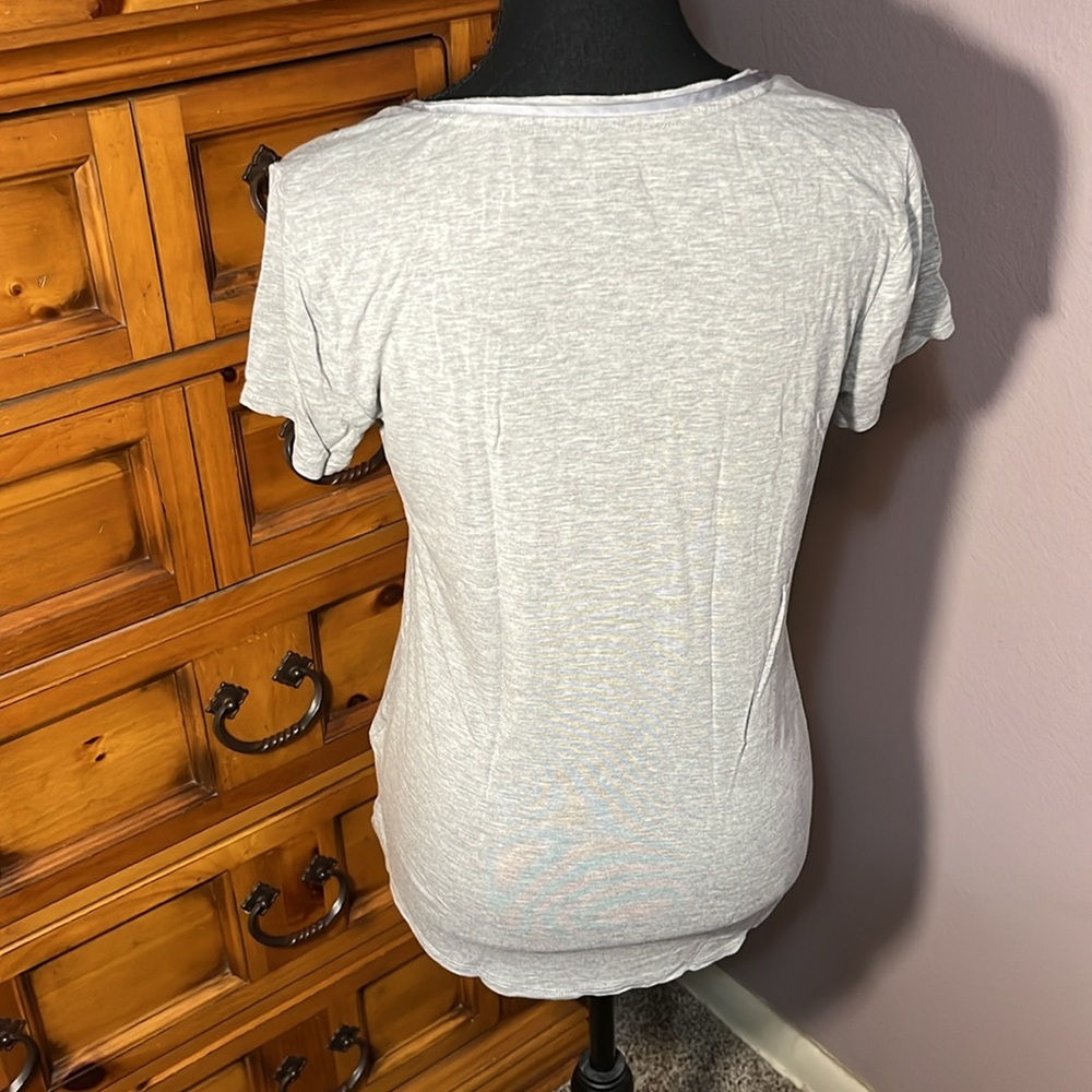 Whbm Gray Basic Tee - image 3